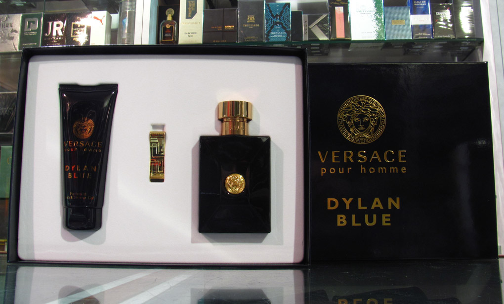 Dylan Blue Versace Set: Eau de Toilette 100ml+Shower gel 100ml+Money Clip